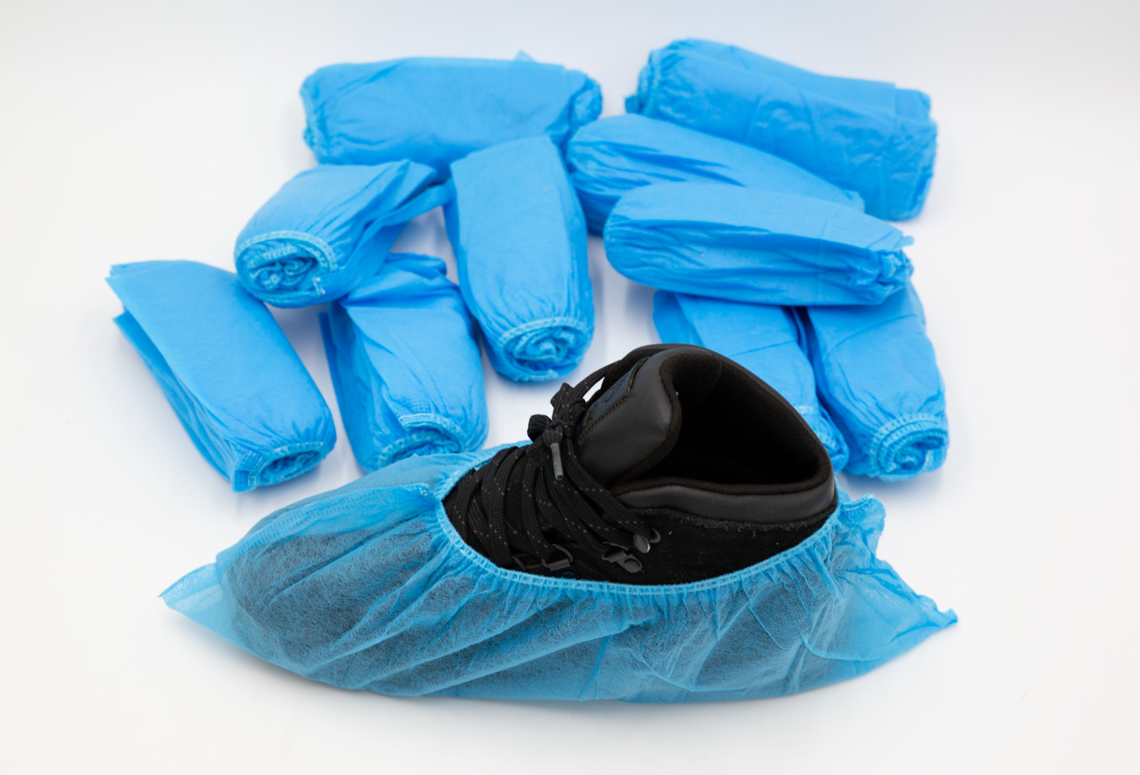 100Pcs Disposable Shoe Covers, non-slip, Non-woven, dust leak proof