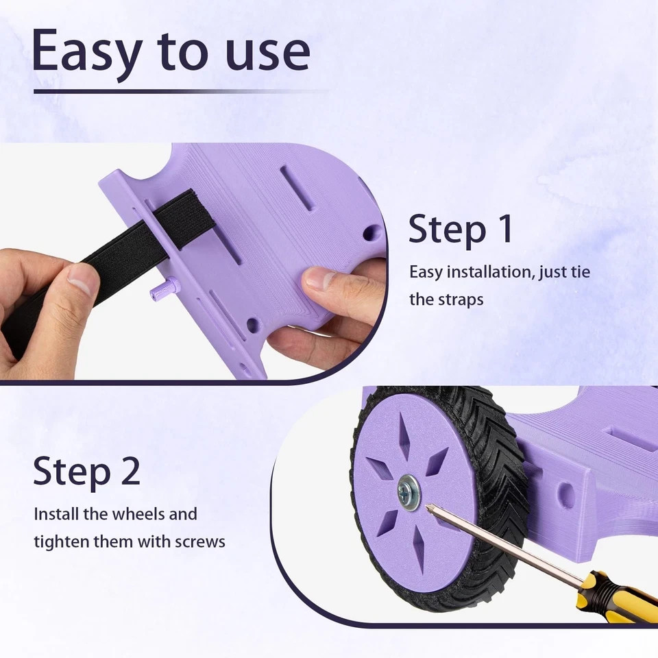 Adjustable Small Pet Wheelchair for Guinea Pig Rabbit Hamster 0.8 lb