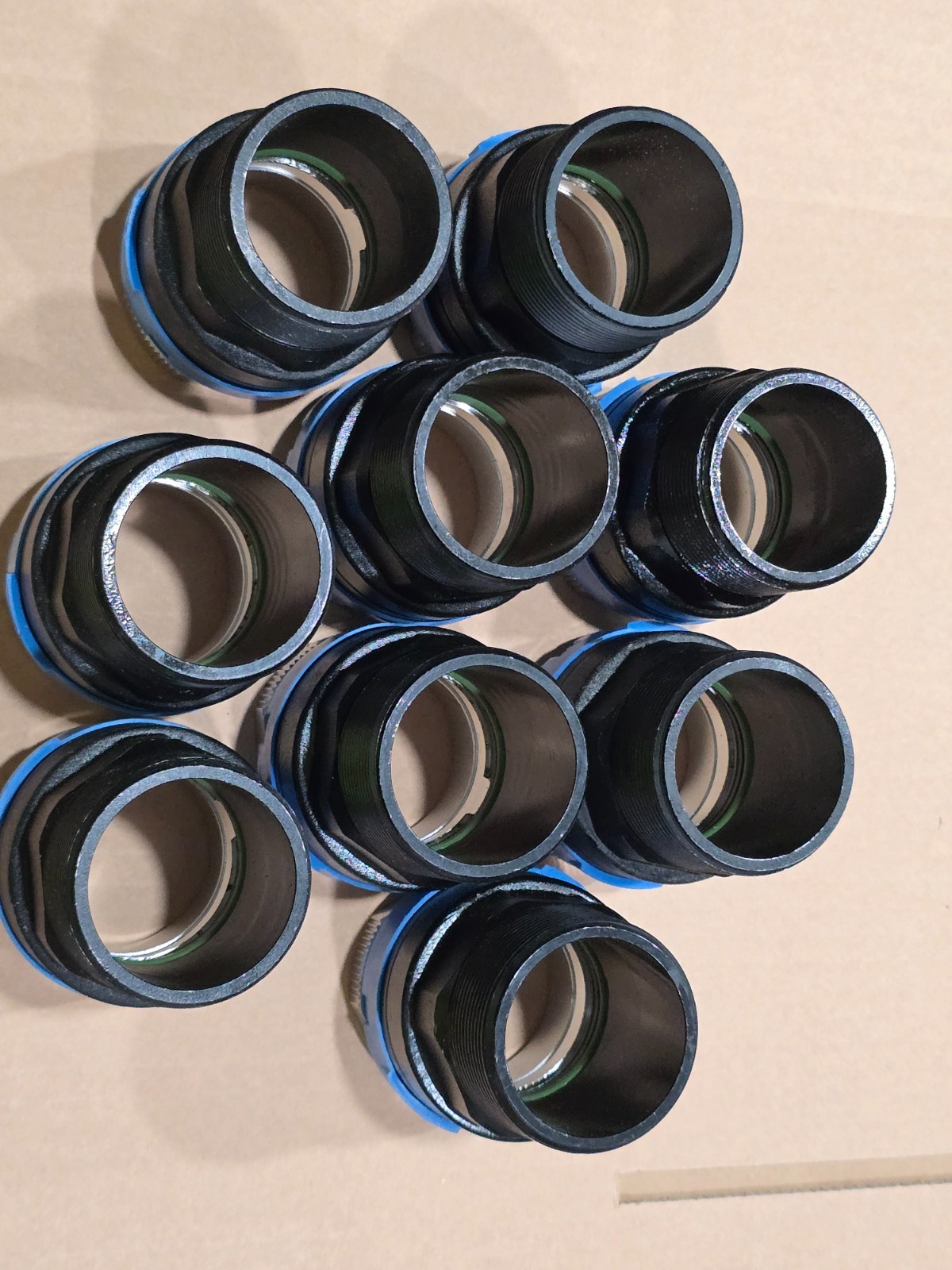 Unipipe 50 mm 2» Aluminum Compressed Air Male Adapter 2» MNPT UACM0.050050N