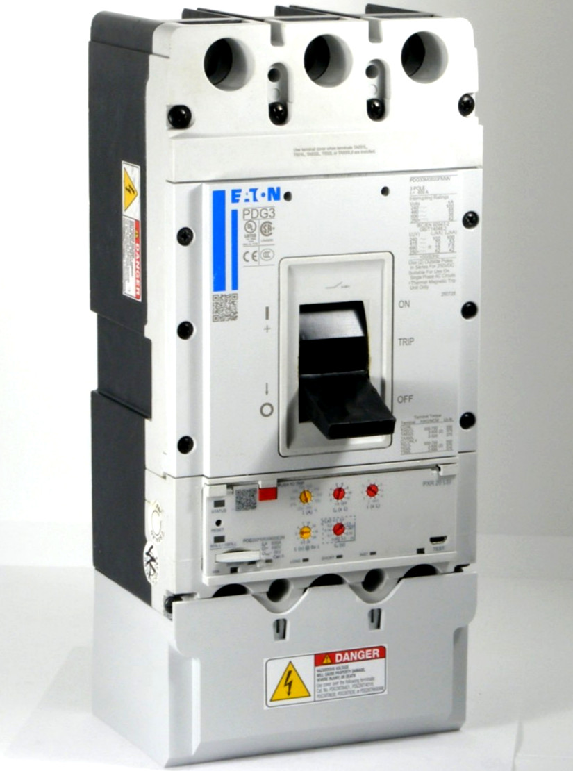 NEW Eaton PDG33M0600E2NL Circuit Breaker, PXR20 LSI, 3P 600A 600V 65kA, w/Lugs B