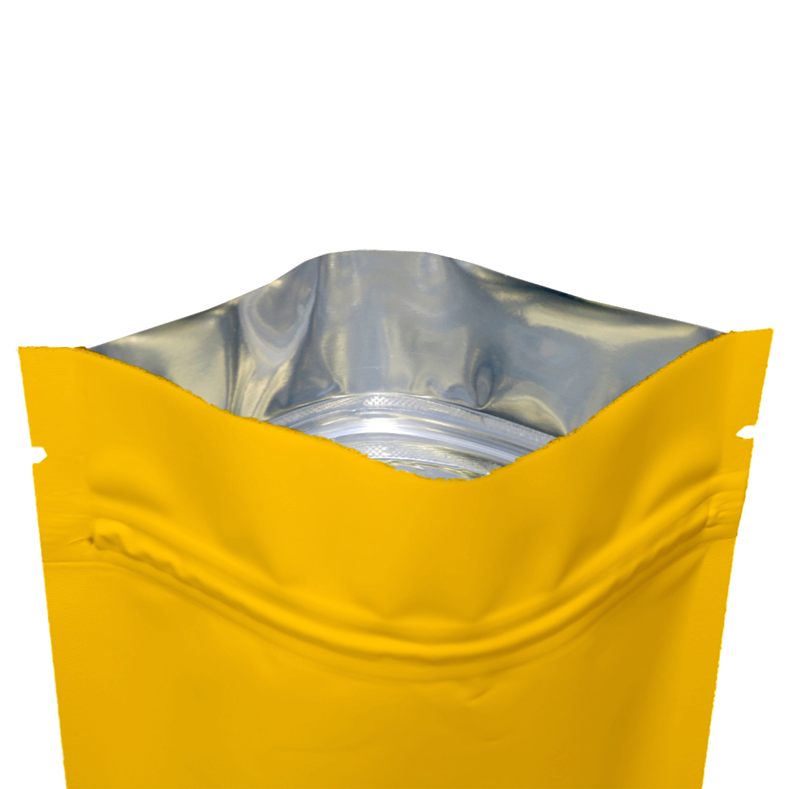 100/200/500 Matte Orange Smell Proof Mylar Foil Bags Resealable Zip Seal Pouch