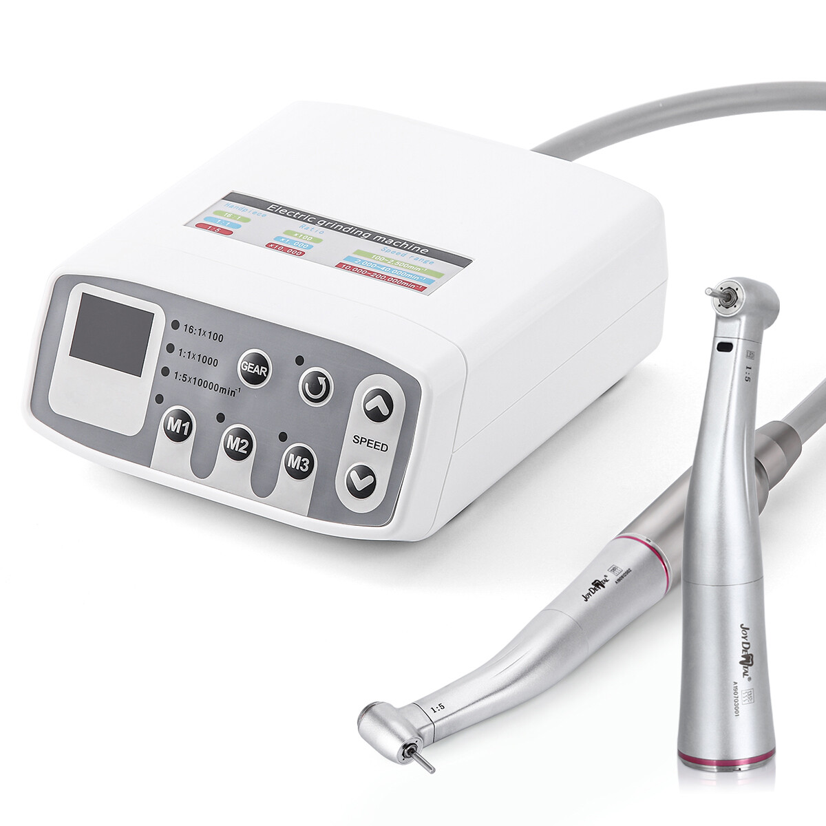 Dental LED Brushless Electric Micro Motor 1:5 Increasing Contra Angle Handpiece