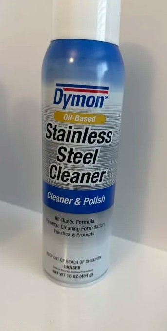 [PK 12, 16 OZ] [34520] DYMON STAINLESS STEEL CLEANER AND POLISH – QTY: 6