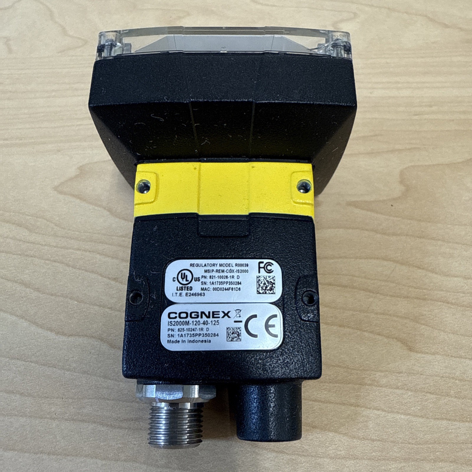 Cognex IS2000M-120-40-125 In-Sight 2000 Vision Sensor 825-10247-1R 821-10026-1R