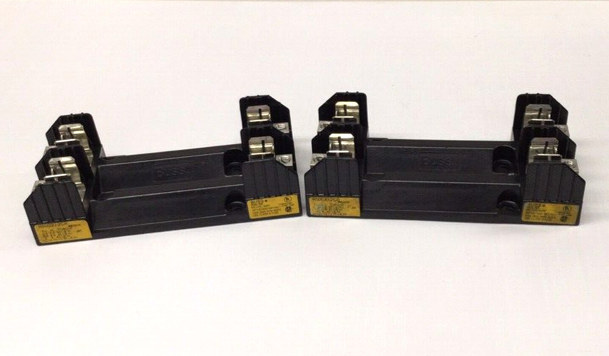 Buss R60030-2CR Fuse Holder Double Fuse 600V 30A 60C/75C Wire (Pack Of 2)