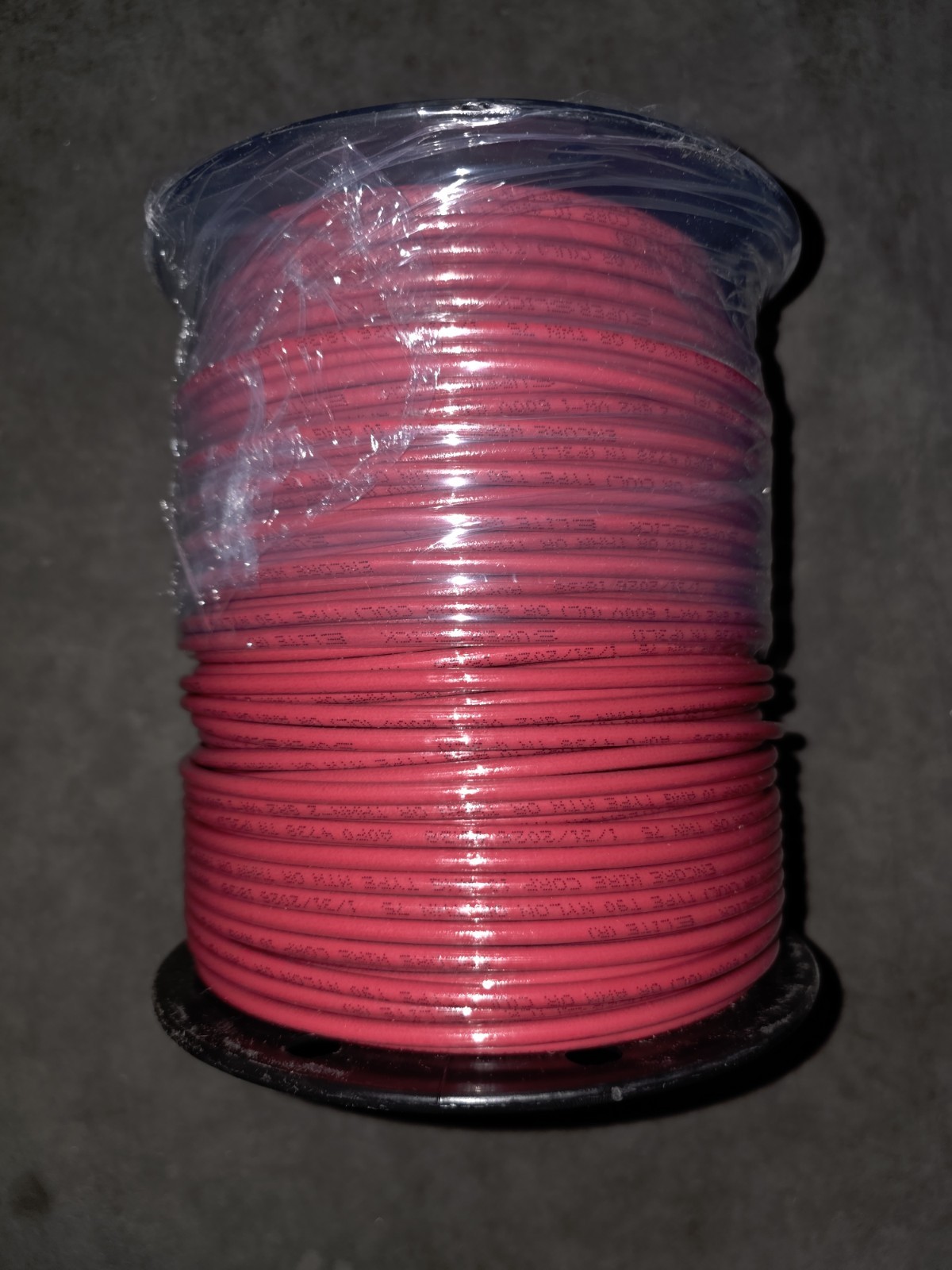 Encore Wire 10 AWG Stranded THHN/THWN-2 Copper Wire Red 500 ft Reel 600V