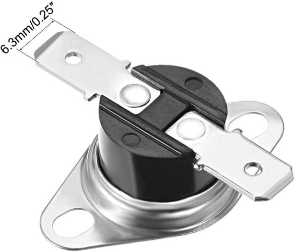 KSD301 Thermostat 85°C 185°F 10A Normally Open N.O Adjustable Snap