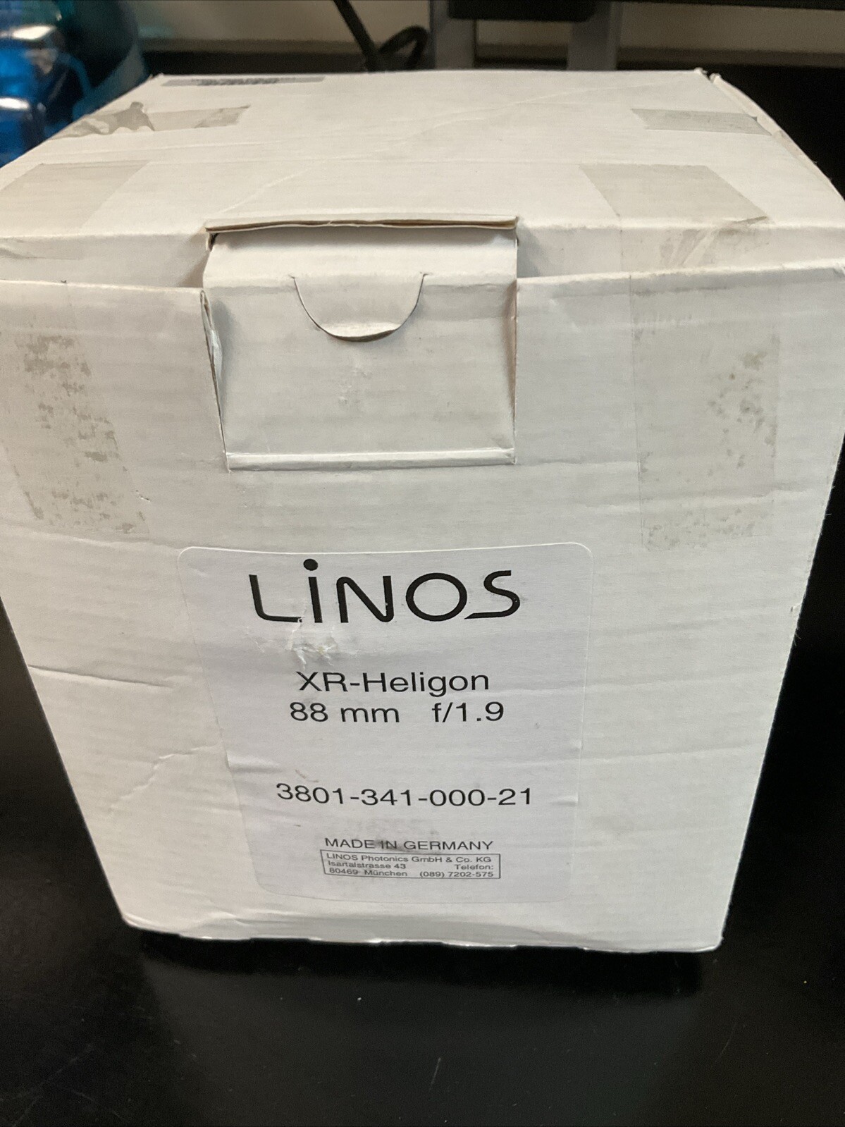 LINOS XR HELIGON Lens – 3801-341-000-21 88mm f/1.9