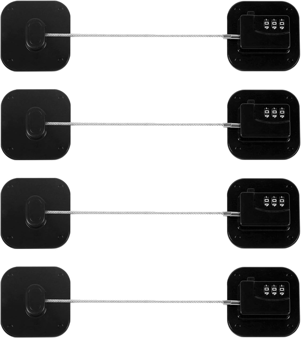 Fridge Lock Refrigerator Freezer Childproof Locks for Cabinets and Drawers Ea…