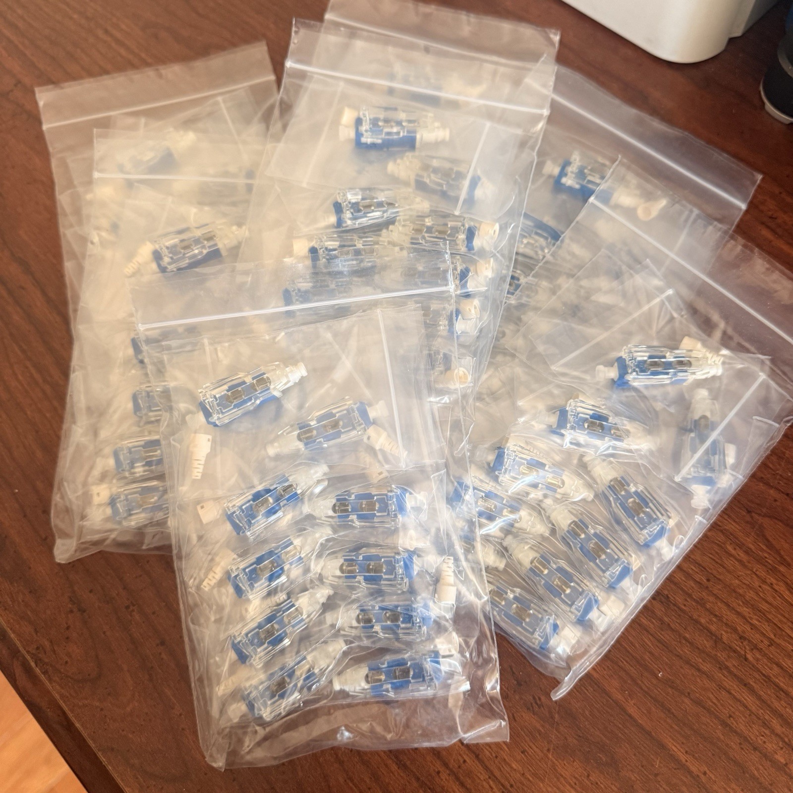 *new* Bag of 10 Hubbell FCSC900KSM100 PROclick SC Fiber Optic Connector