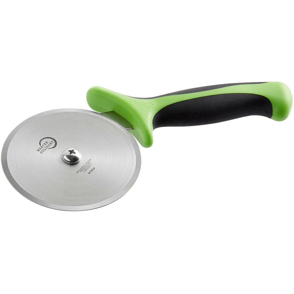 Mercer Culinary 4″ High Carbon Steel Pizza Cutter (choose color below)
