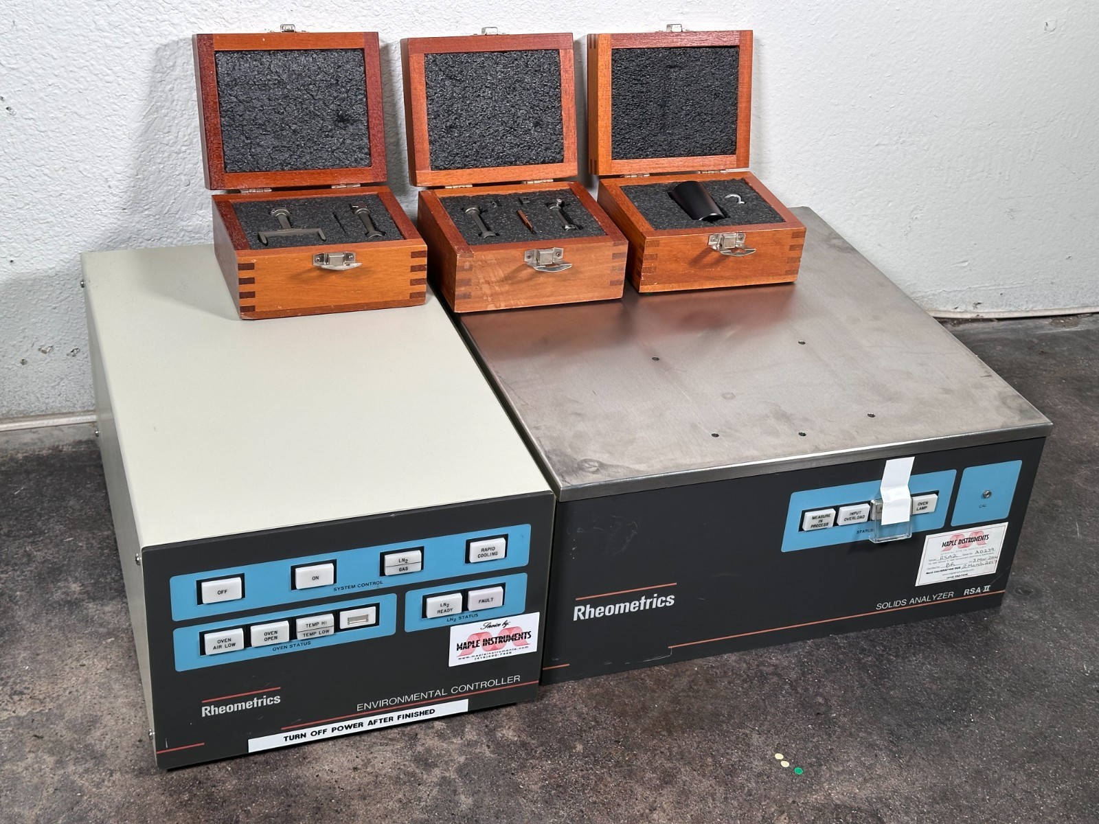Rheometrics RSA-2, RSA II, Controller, Control Computer, Solids Analyzer, Etc