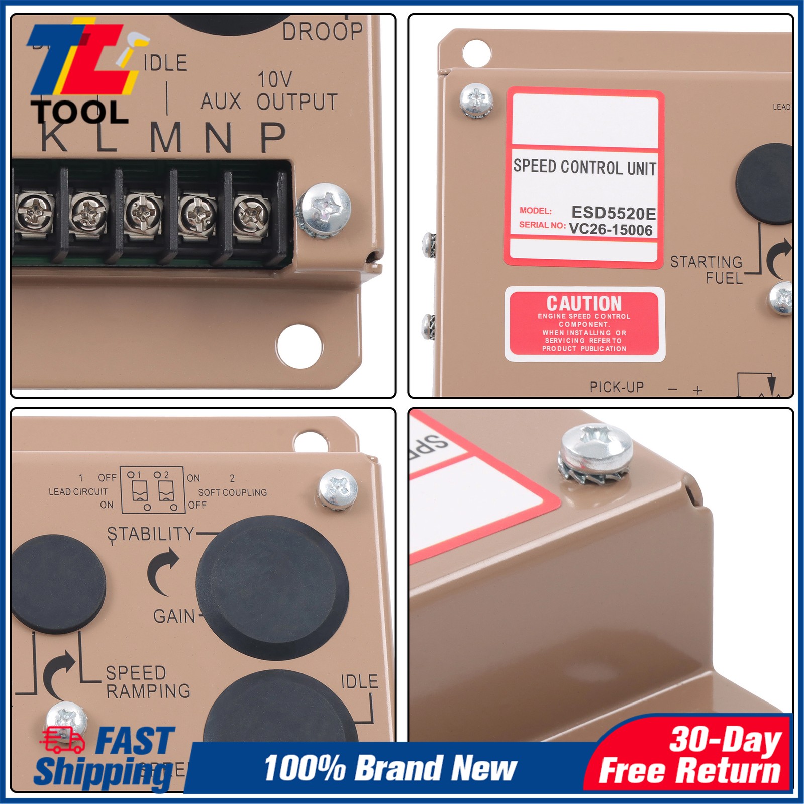 ESD5520E Governor Controller Speed Module for Power Generator