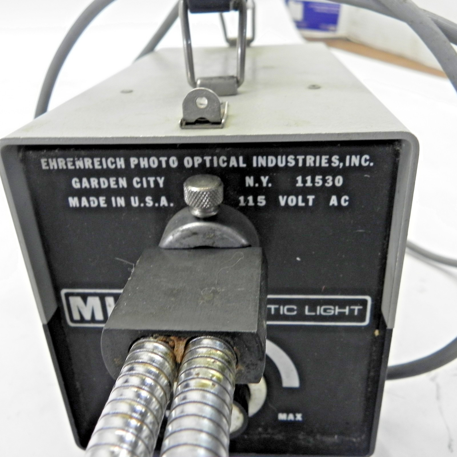 EHRENREICH FIBER OPTIC LIGHT MK2 115 VOLT AC ILLUMINATOR WORKING USED #FO-150