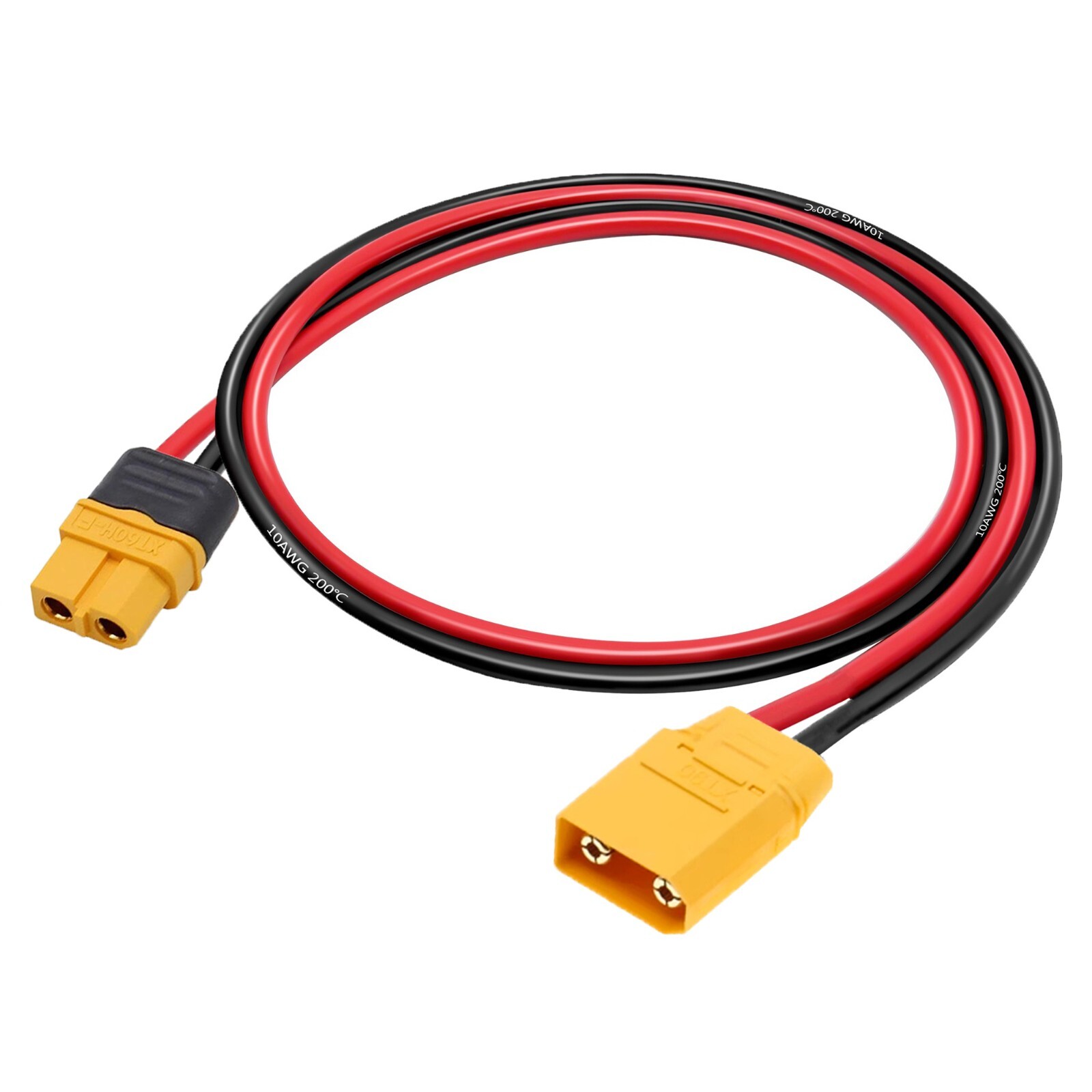 10 AWG XT90 Male Female to XT60 Female Male Connector Adapter RC Battery Cable