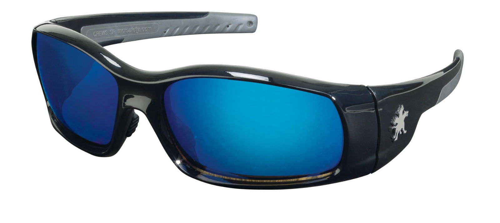 MCR Crews Swagger SR1 Safety Glasses, Sporty Sunglasses, ANSI Z87.1