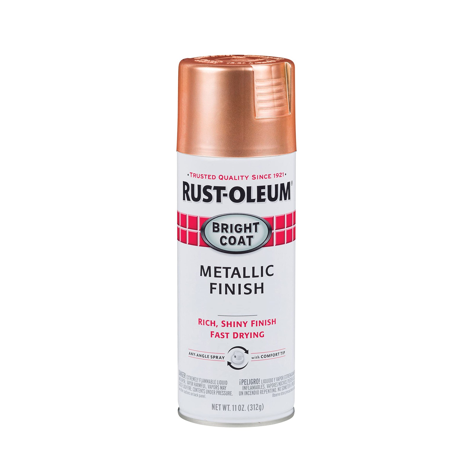 Rust-Oleum Stops Rust Bright Coat Metallic Spray 11 Ounce (Pack of 1), Copper