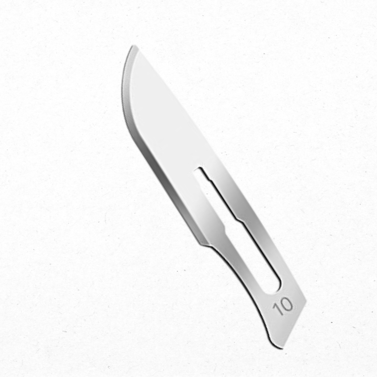 Box of 100 Sterile Surgical Blades #10 – Individually Foil Wrapped, Carbon Steel