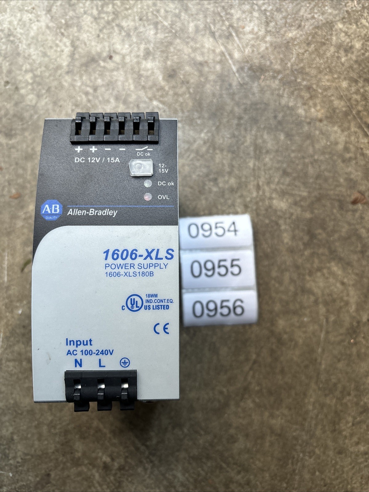 Allen Bradley 1606-XLS180B /A Power Supply 1606XLS (4.5.1)