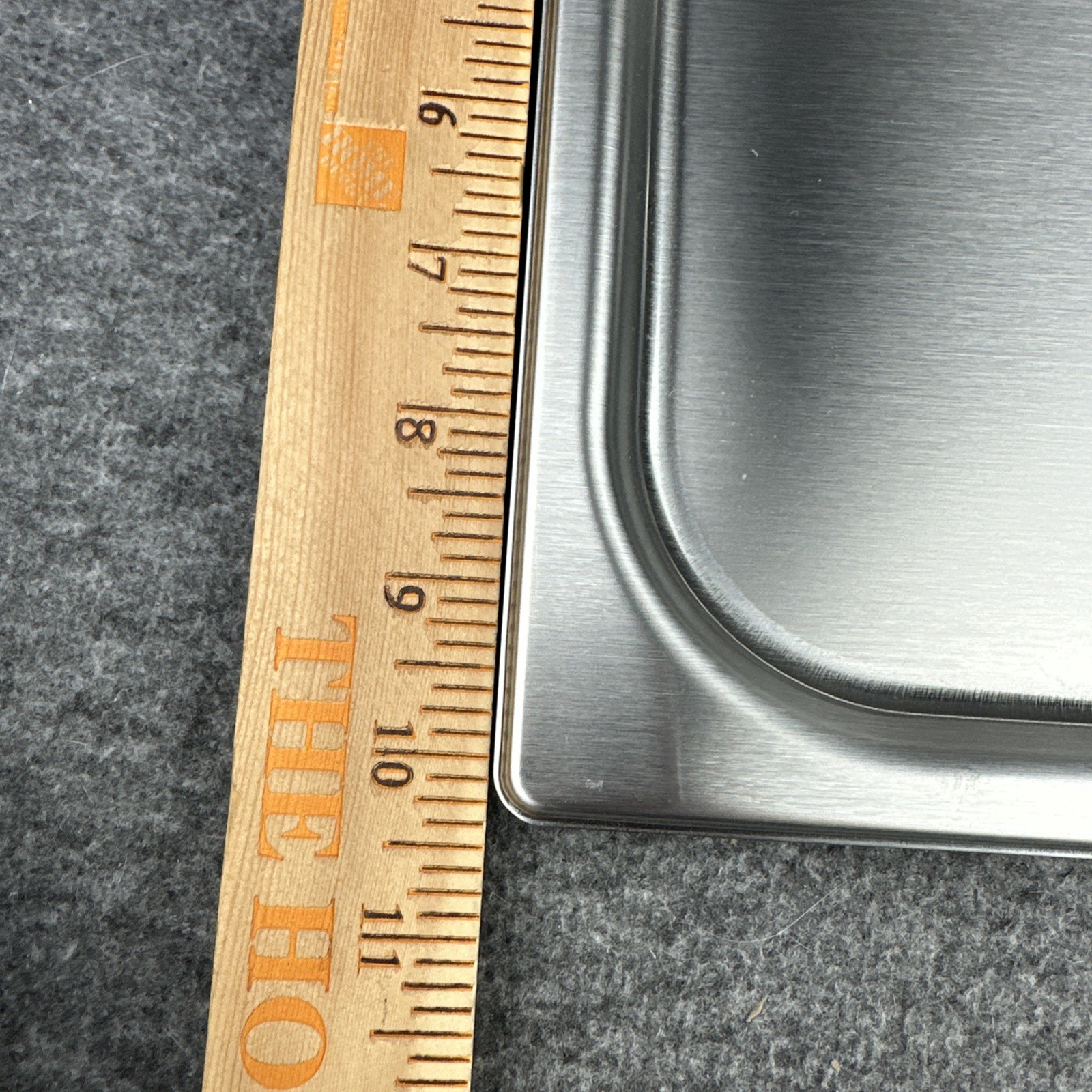 VOLLRATH 12.8″ Long x 10.4″ Wide Rectangular Stainless Steel Lid Set of 2 READ!