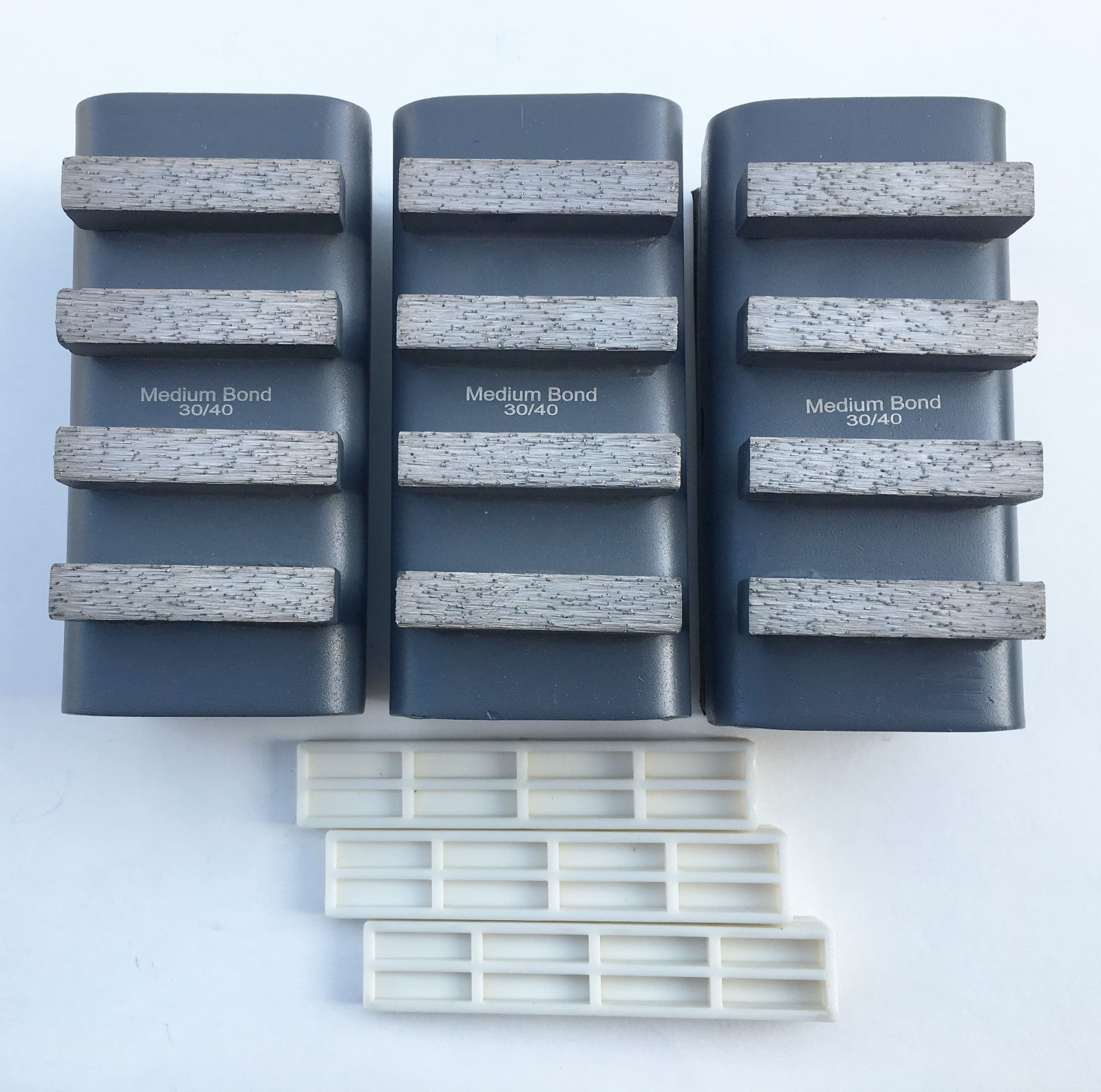 NEW 6PK DIAMOND GRINDING BLOCKS FOR SURFACE PREP. FITS EDCO,STOW… GRINDERS