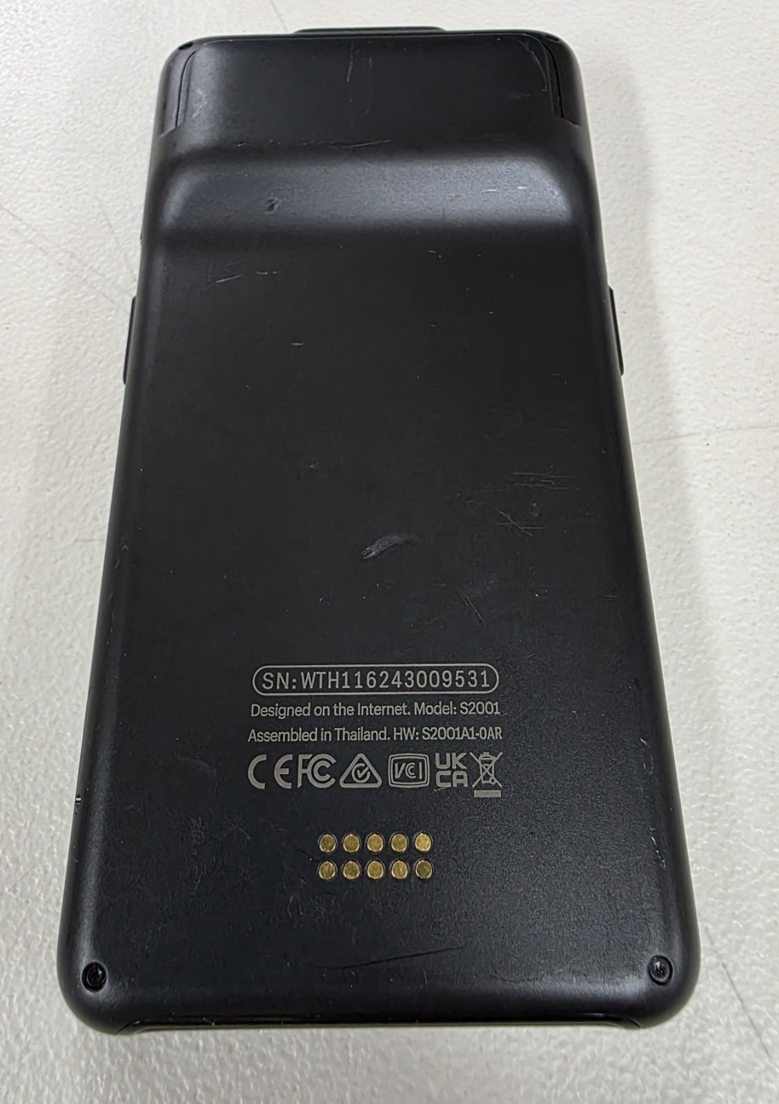 Shopify POS Go Terminal S2001 Handheld Card Reader & Barcode Scanner