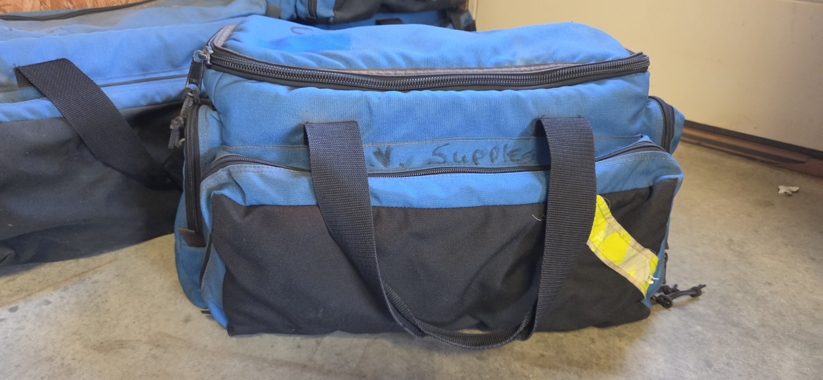 Iron Duck Trauma Bag, Nylon, 23 in L, 17 in W, Blue Ems Bag #2