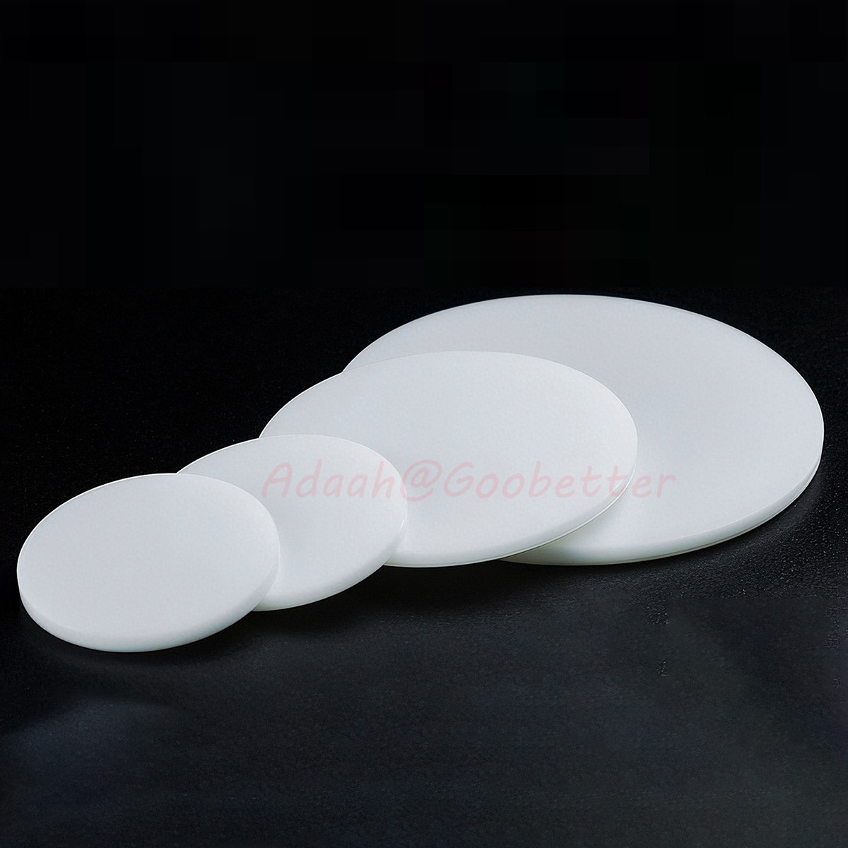 PTFE Discs Solid Round Sheet Pads Sealed Cushioning DN15 – DN800 Thickness 3mm