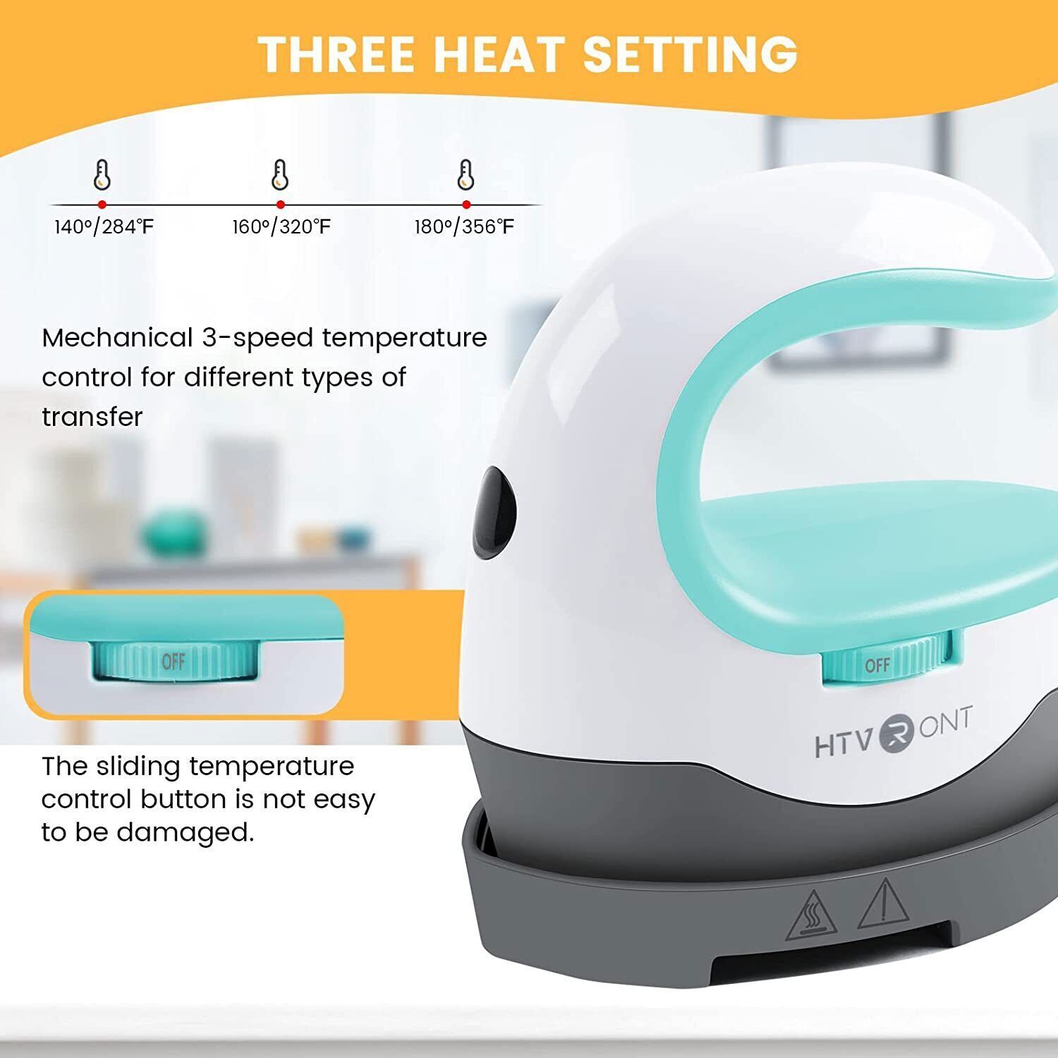 Mini Heat Press Machine,Small Heat Press Portable Iron Press Machine for T Shirt
