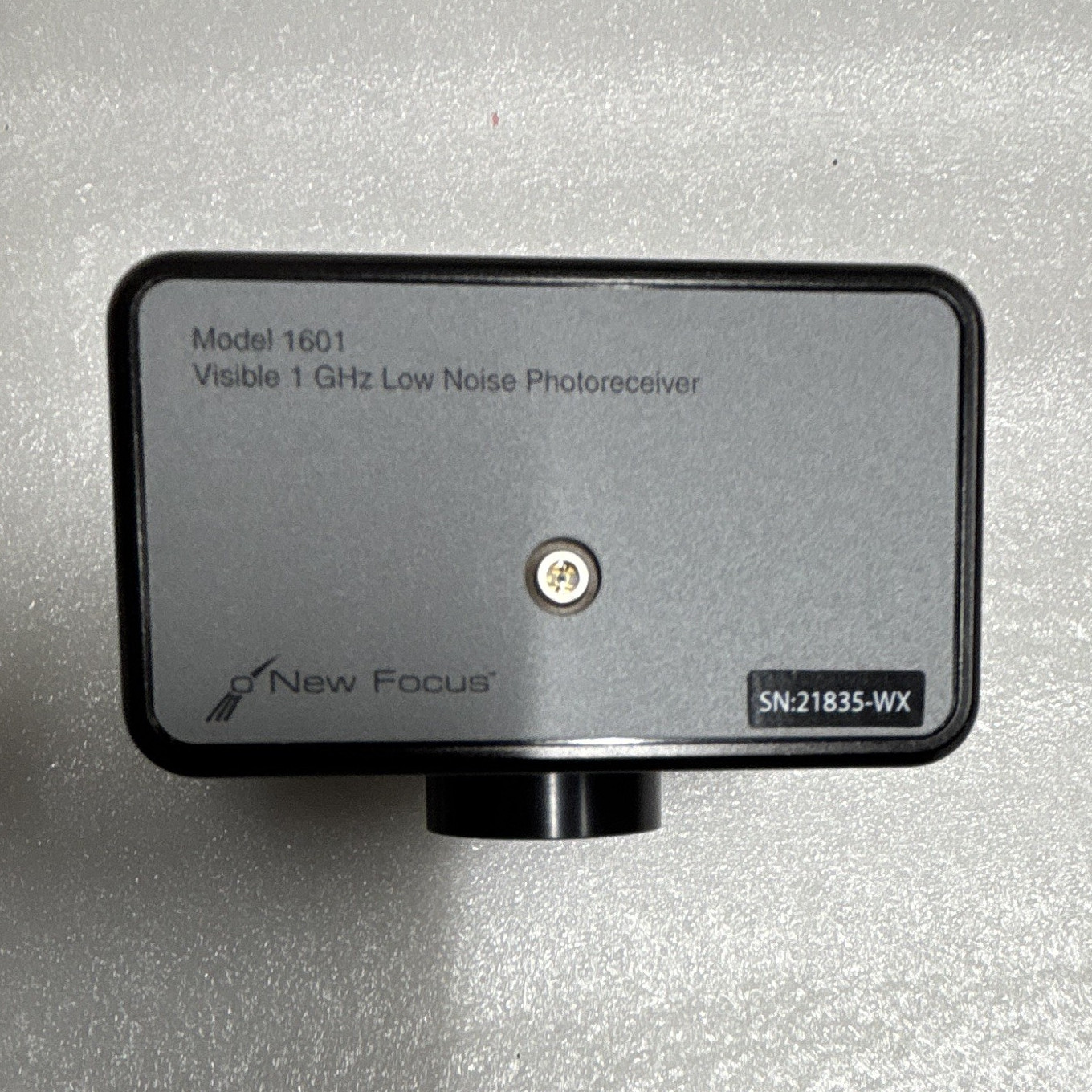 New Focus 1601 Visible 1 GHz Low Noise Photoreceiver Detector Receiver