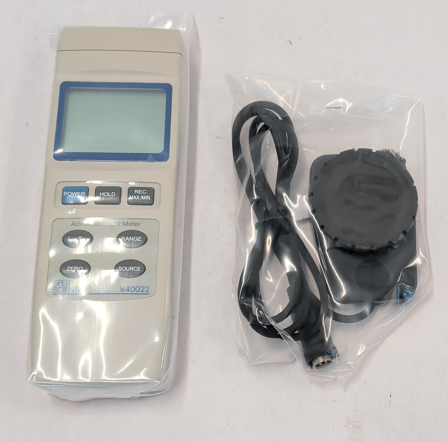 New SPER Scientific Light Meter LUX/FC Model 840022 w/ Soft Case