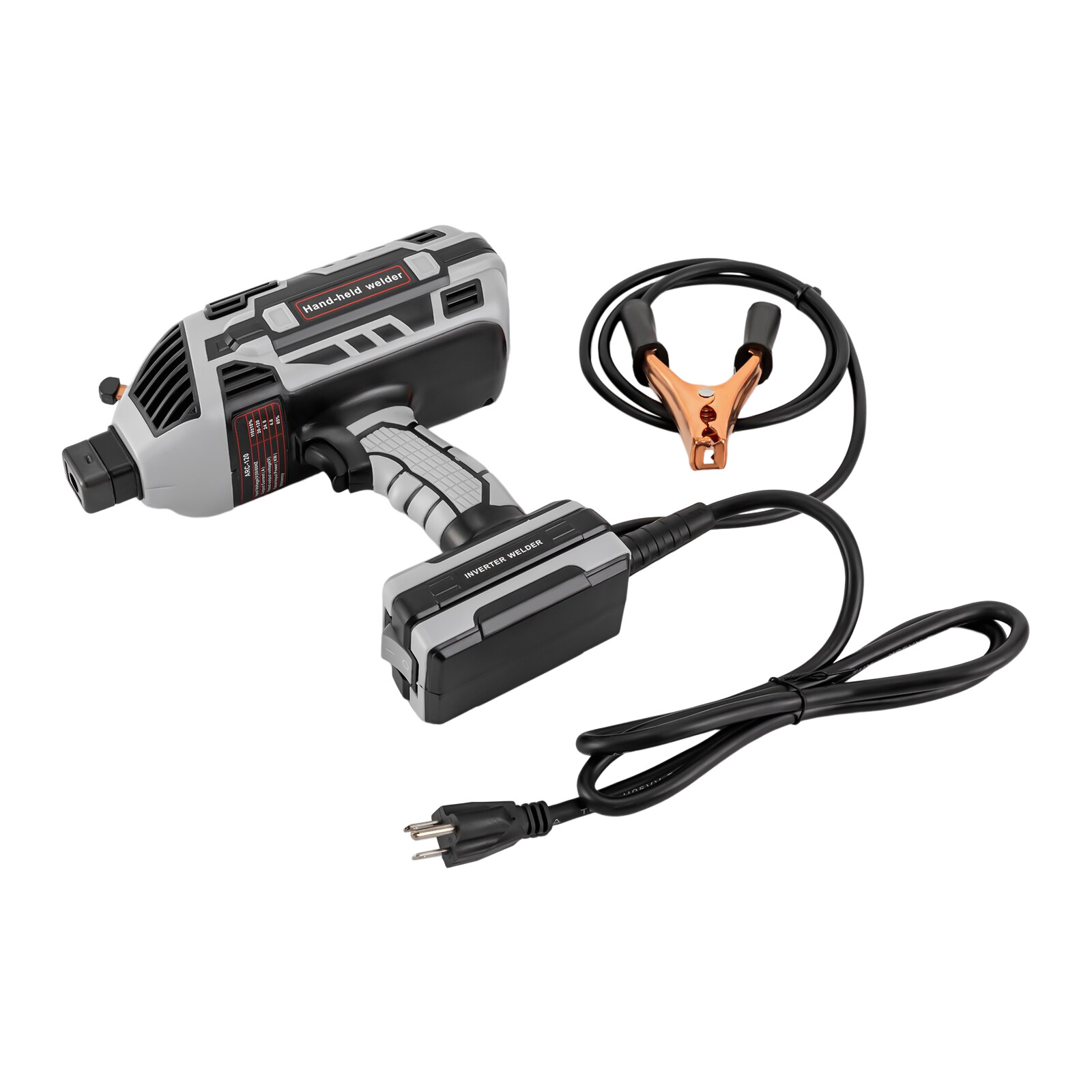 110V Portable Welding Machine Handheld Portable ARC Laser Welder Gun Kit 4600W