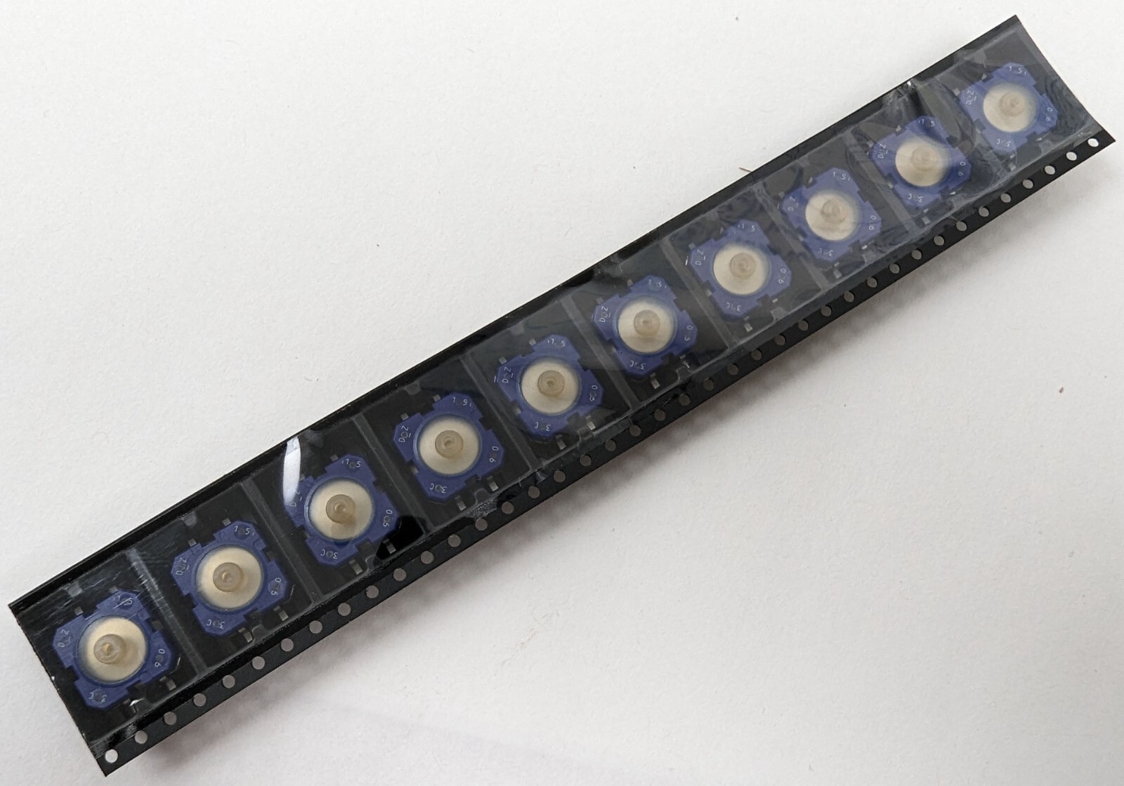 10 RAFI RACON 12 S Tactile Switch 1.14.012.916/0000 SPST-NO SMT Gold Contacts