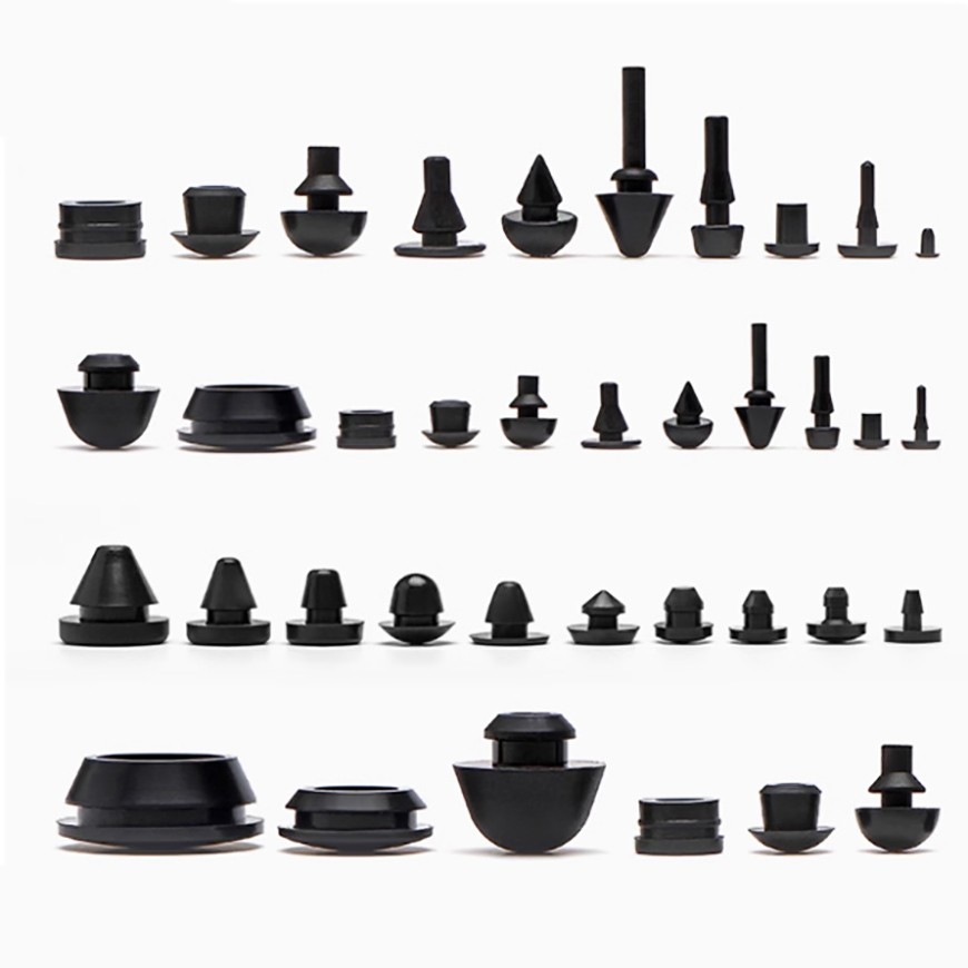 Hole Plug Silicone Blanking Seal Plugs Tube Pipe Inserts Plug Φ2.75mm-Φ20mm-