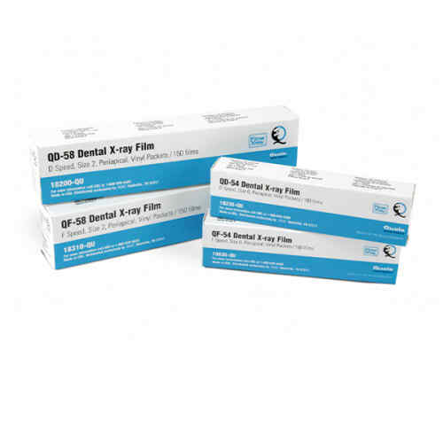 Quala QD-57 Adult D Speed Intra Oral Film, Double Packs, 130 ct. Box