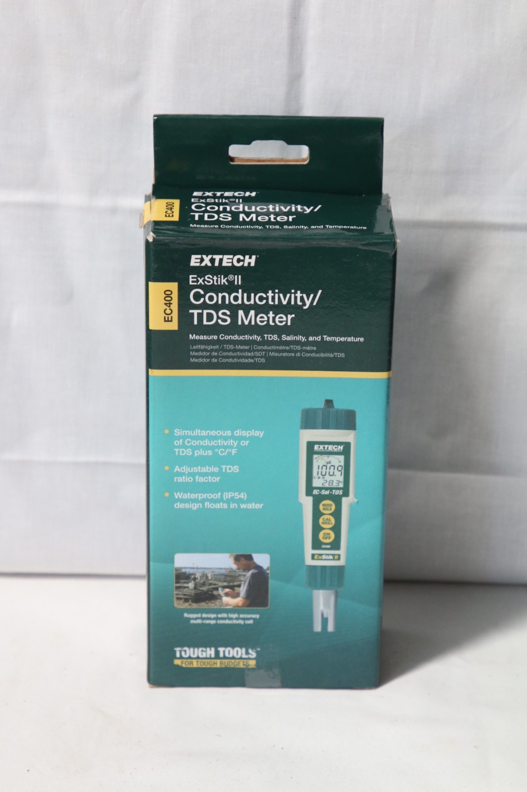 Extech EC400 ExStik II Conductivity TDS Meter #3283