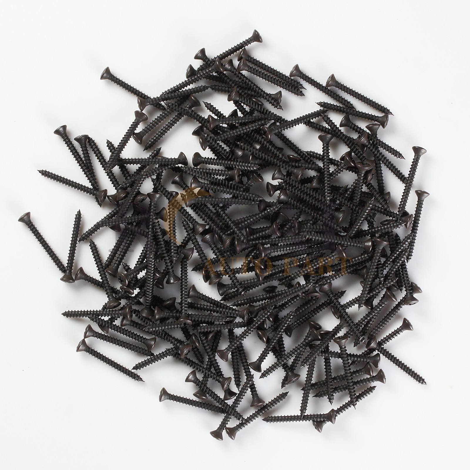 Phillips Oval Head Black Oxide Sheet Metal Screws #8×1 1/2″ 500 Pack