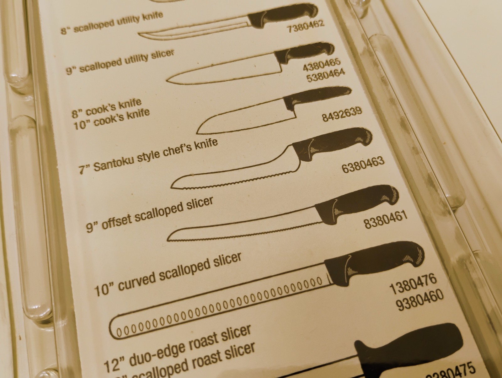 Superior USA 10 inch Curve Scalloped Edge Blade Bread Sandwich Knife SG147-10SC