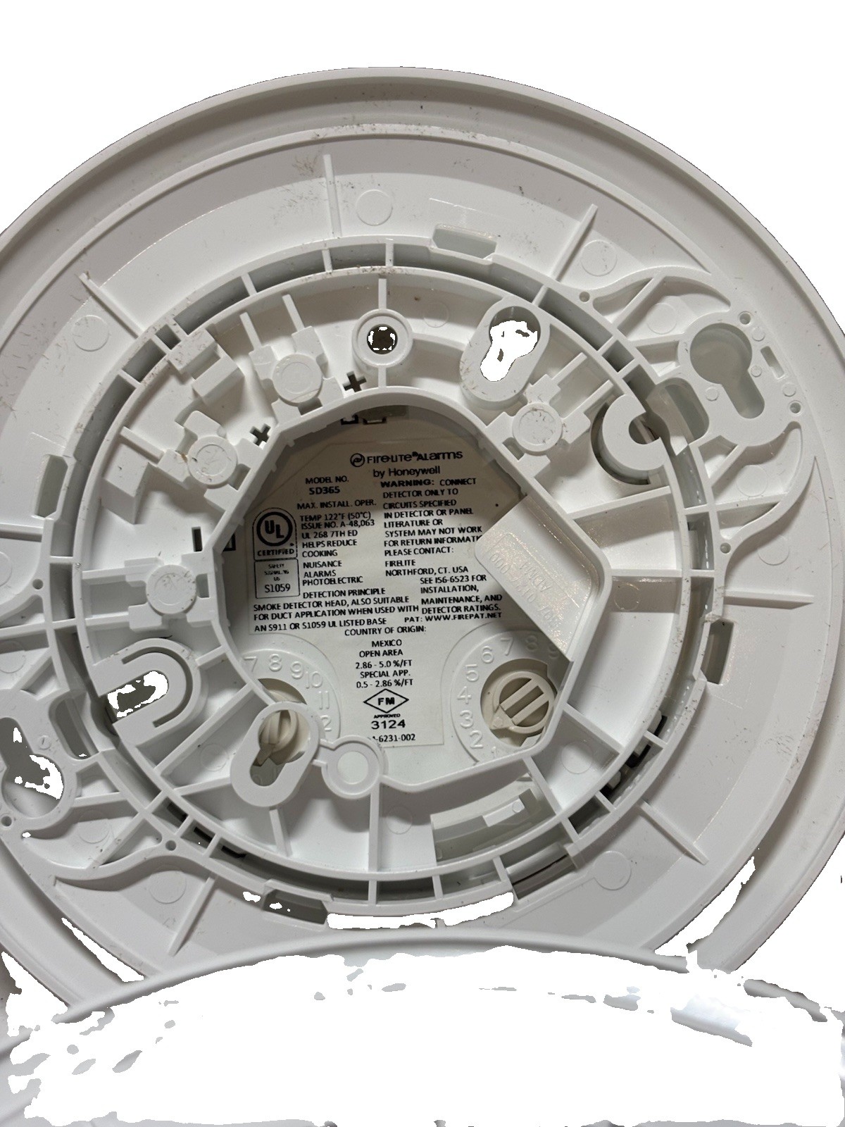 (Lot Of 4) Fire-Lite SD365 Intelligent Photoelectric Addressable Smoke Detector