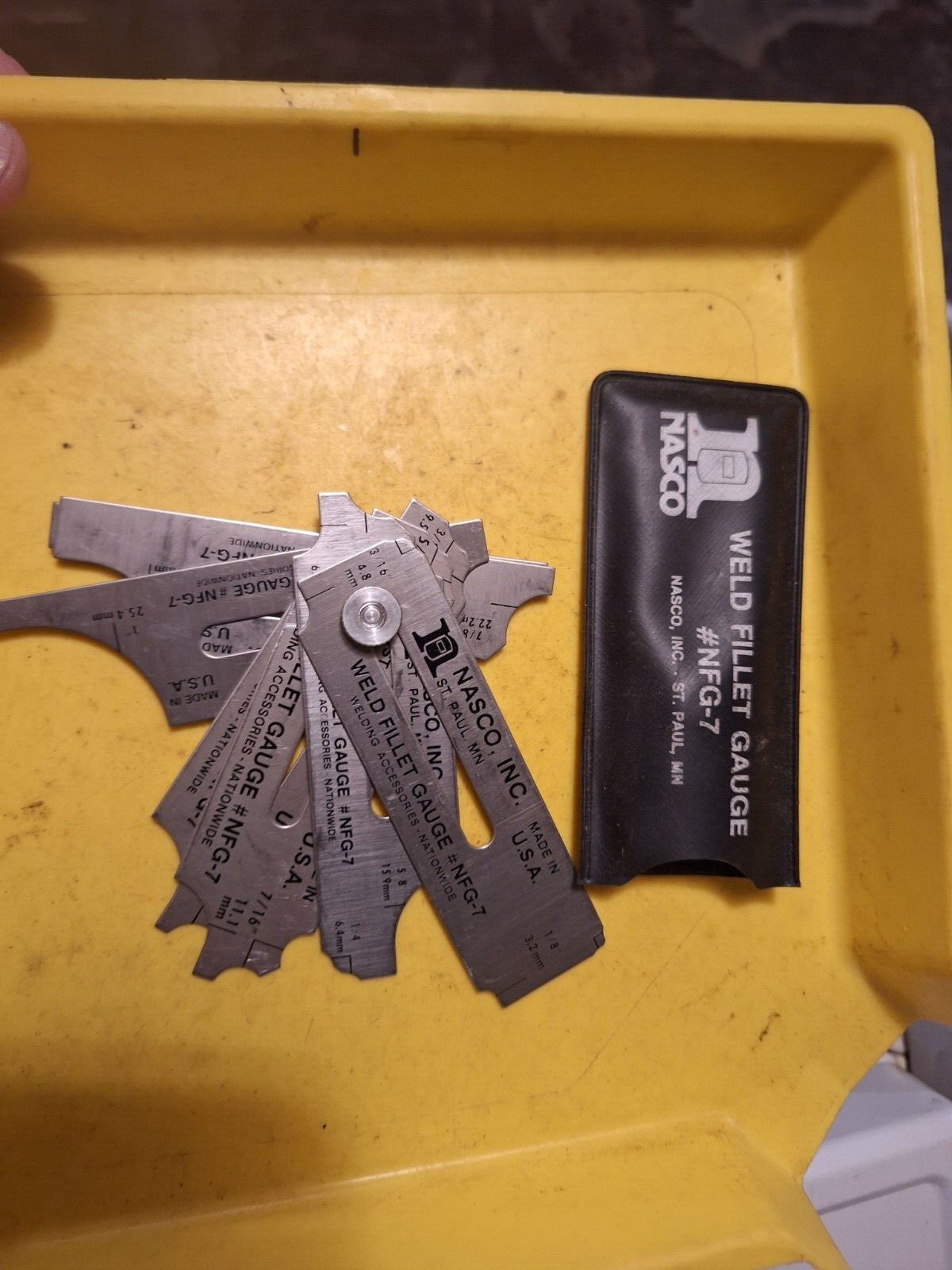 NASCO WELD FILLET GAUGE SET #NFG-7