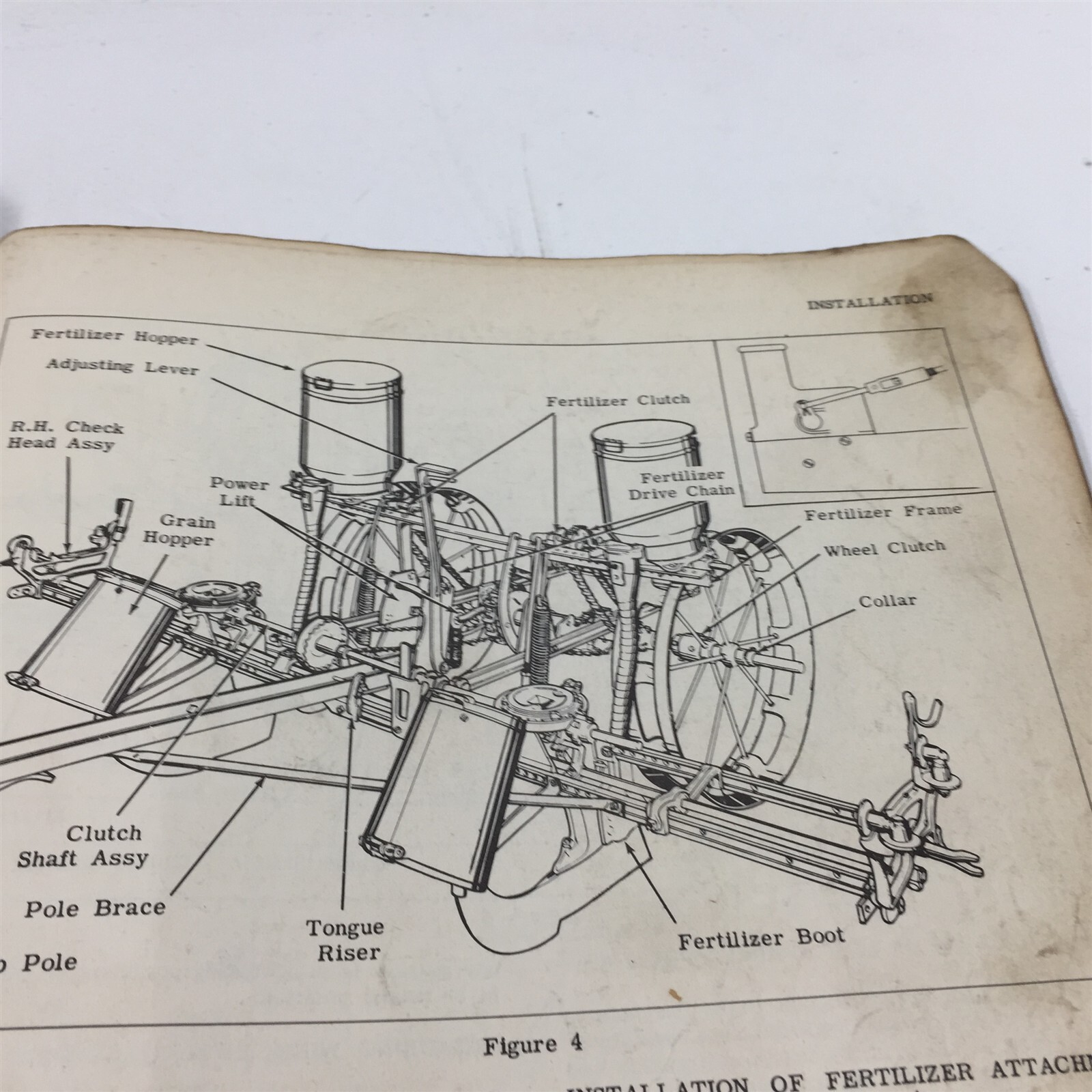 Genuine 1951 CO-OP Black Hawk 115T 135T Corn Planters Owner Manual