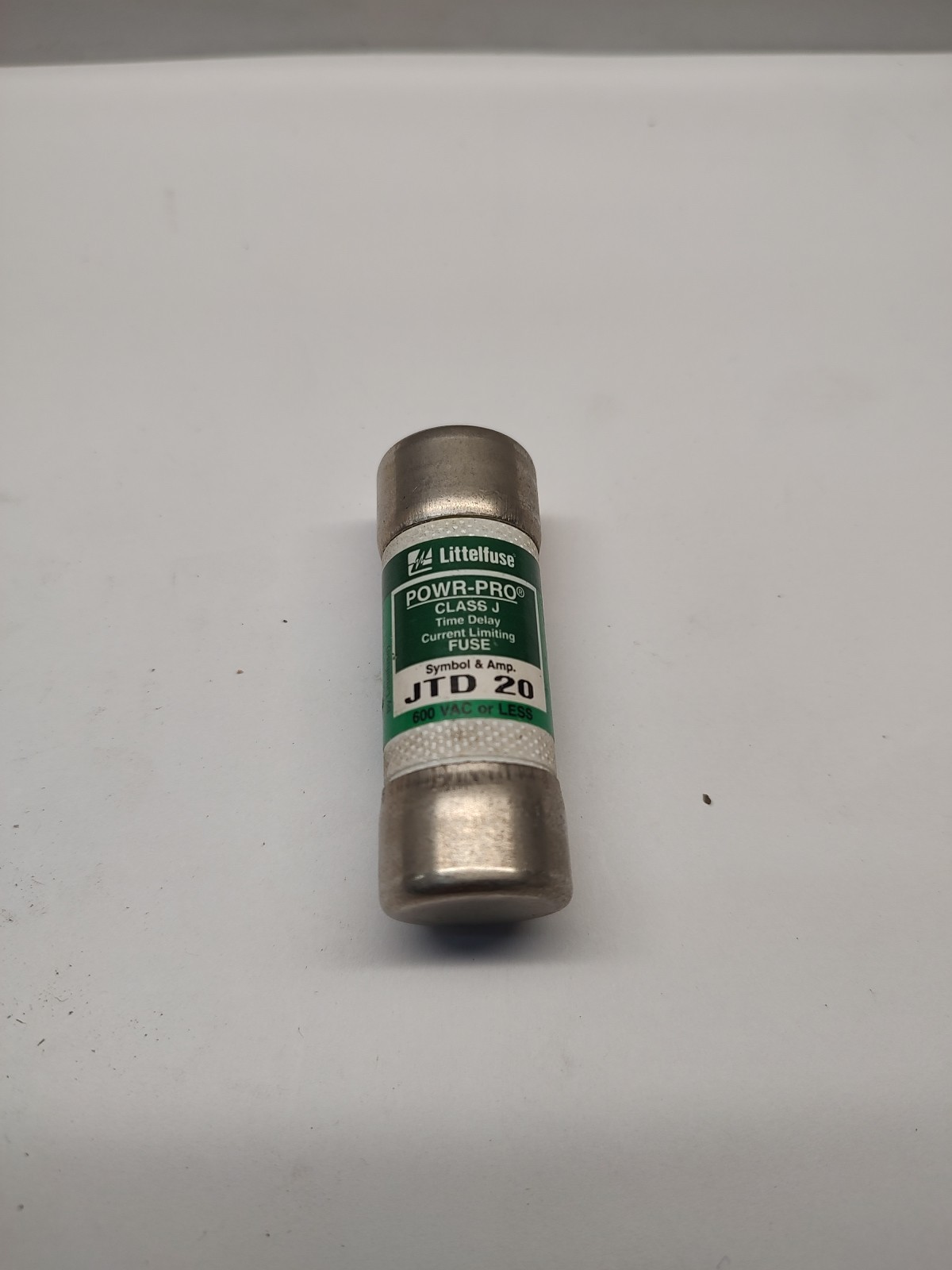 New Littlefuse JTD 20 Time Delay Fuse, 600V, 20A