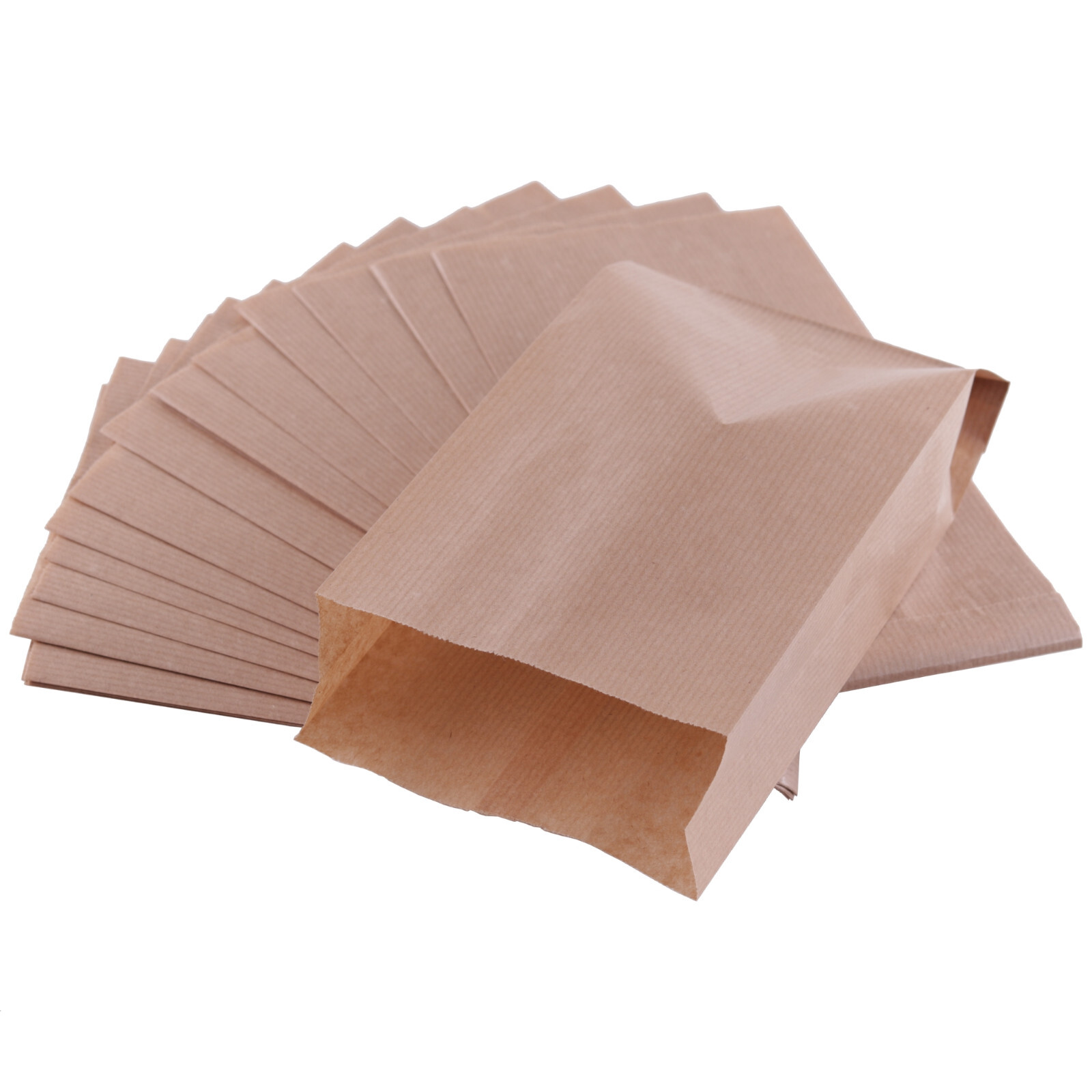 Papiertüten Braun, Geschenktüten Papier, Kleine Tüten für Süßigkeiten, Brottüten