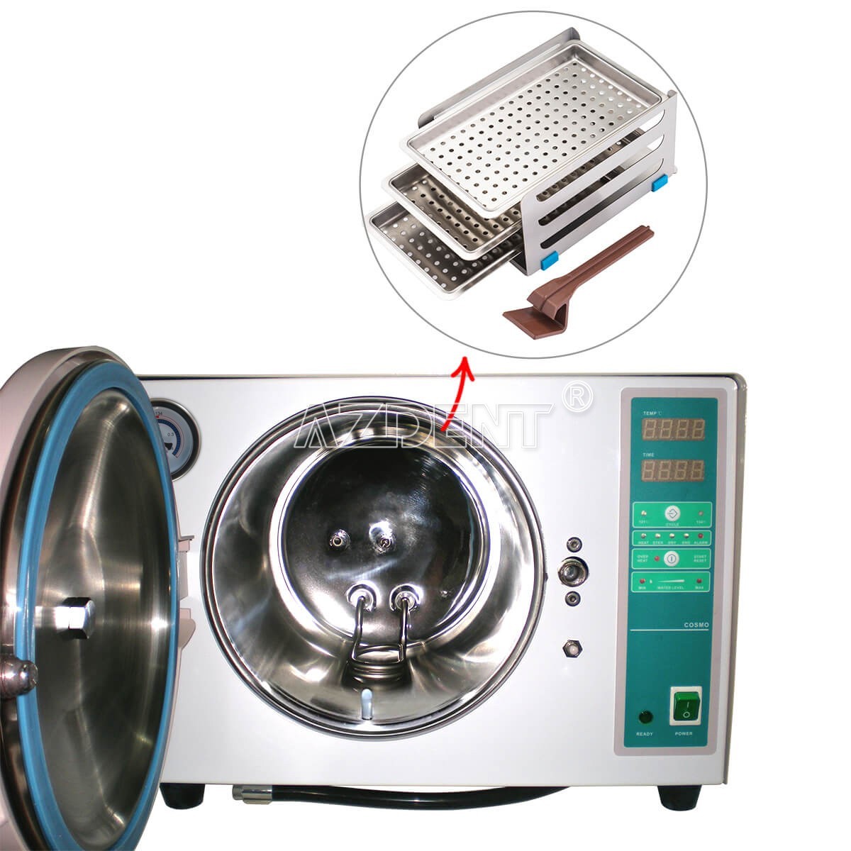 18L Dental Automatic Autoclave Steam Sterilizer / Drying Medical Sterilizition