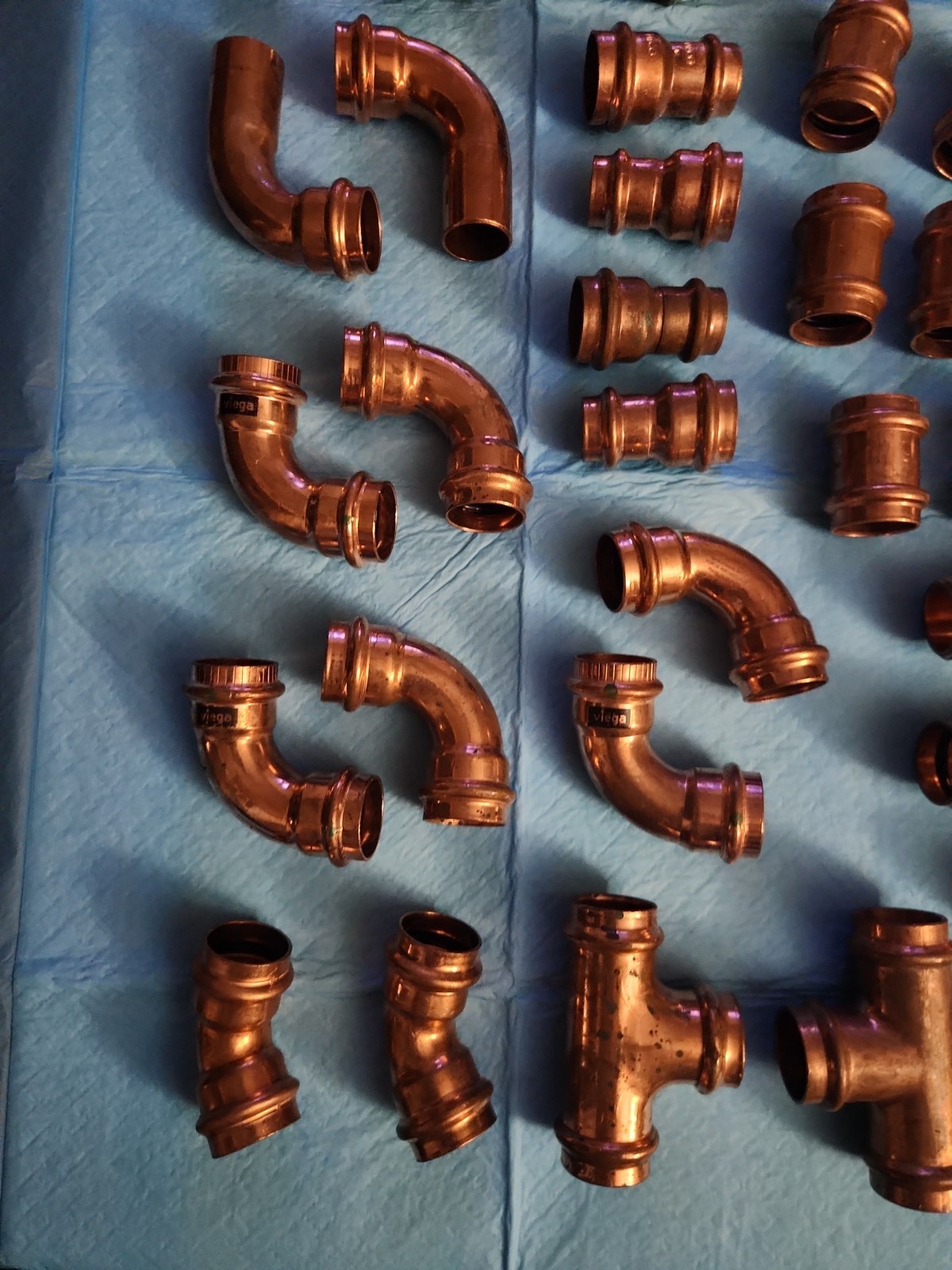 Mixed Lot Of 1″ Propress Fittings