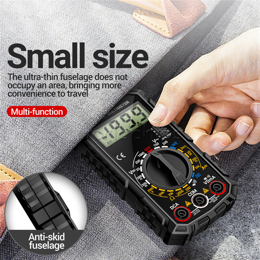 ANENG SZ308 Mini Digital Multimeter AC DC Voltage Current Resistance Meter 1999