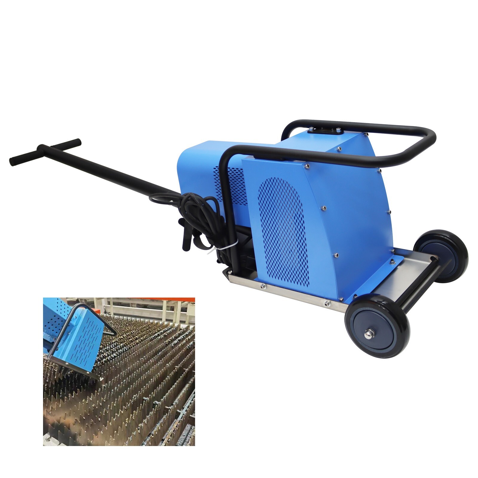 Electric Laser Slat Cleaner 220V Hand-powered Slag Cleaning Machine