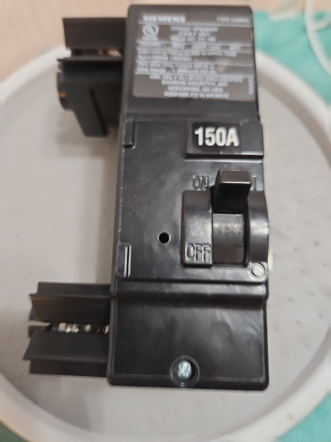 Siemens MBK150A Circuit Breaker, 150A, 2Poles, 240V