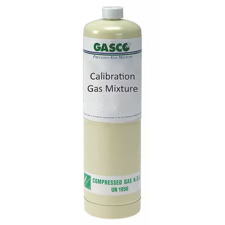 Gasco X02ni95cp3441q5 Calibration Gas, Carbon Dioxide, Nitrogen, 34 L, Cga 600
