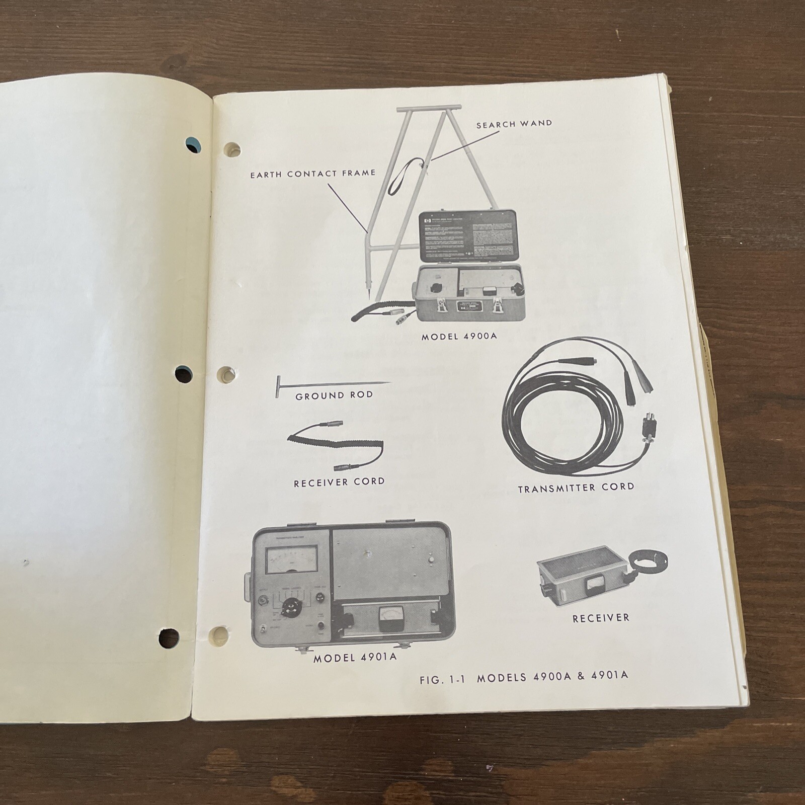 HP 4900A/4901A Cable Fault Locators Maintenance Manual 04900-90000